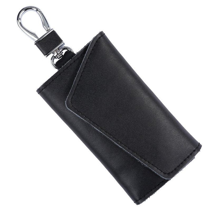 Large Capacity Real Leather Car Key Case - Mamofa Global Store