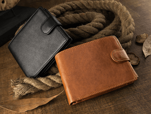 Customized Cowhide Wallet For Men's Short - Mamofa Global Store