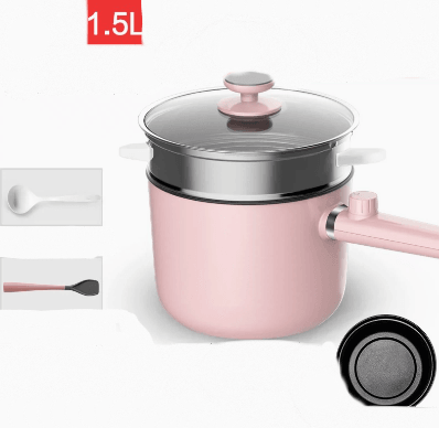 Mini Hot Pot Portable Electric Cooking Pot Mini Plug-in Household - Mamofa Global Store