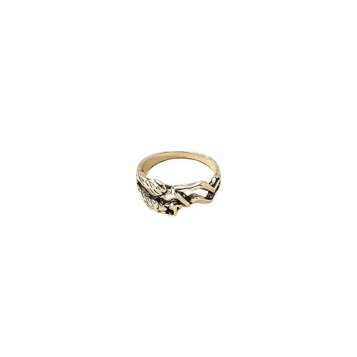 European And American Retro Distressed Ring Minority Simple - Mamofa Global Store