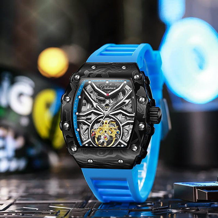 Hollow Mechanical Watch Men's Waterproof Luminous - Mamofa Global Store