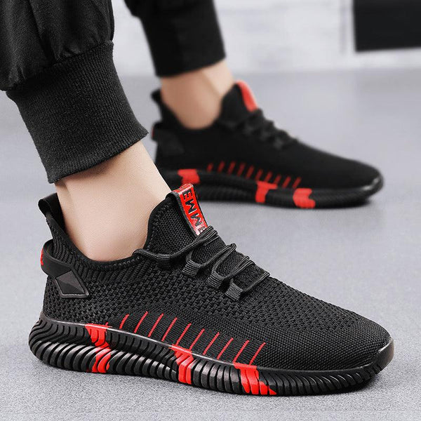 Mesh Sneakers Men Breathable Lightweight Running Shoes - Mamofa Global Store