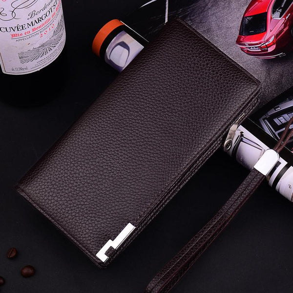 Men's Fashionable Simple Multi-card Capacity Wallet - Mamofa Global Store