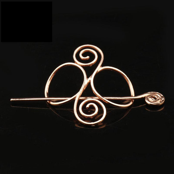 Metal Hair Clip Retro Plug-in Hairpin Headdress - Mamofa Global Store