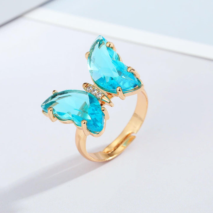 Fashion Vintage Butterfly Ring Personalized Opening Adjustable Index Finger - Mamofa Global Store