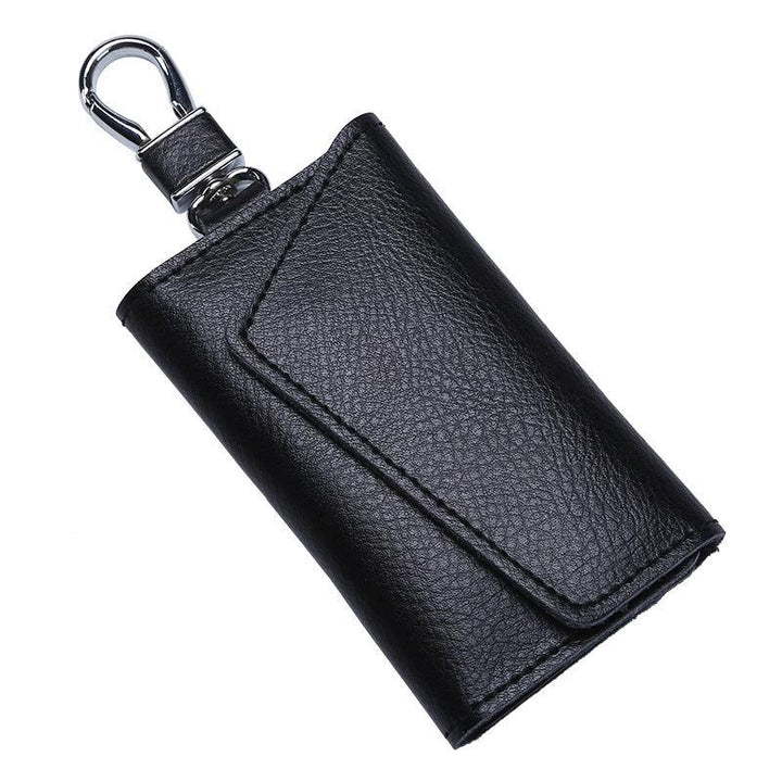 Large Capacity Real Leather Car Key Case - Mamofa Global Store