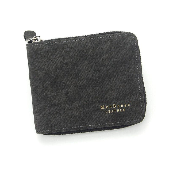 Men's Simplicity Wallet Fashion Frosted - Mamofa Global Store