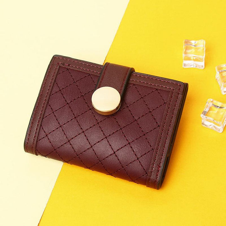 Simple And Compact Card Holder Student Style Multi-card-slot Coin Purse Female - Mamofa Global Store