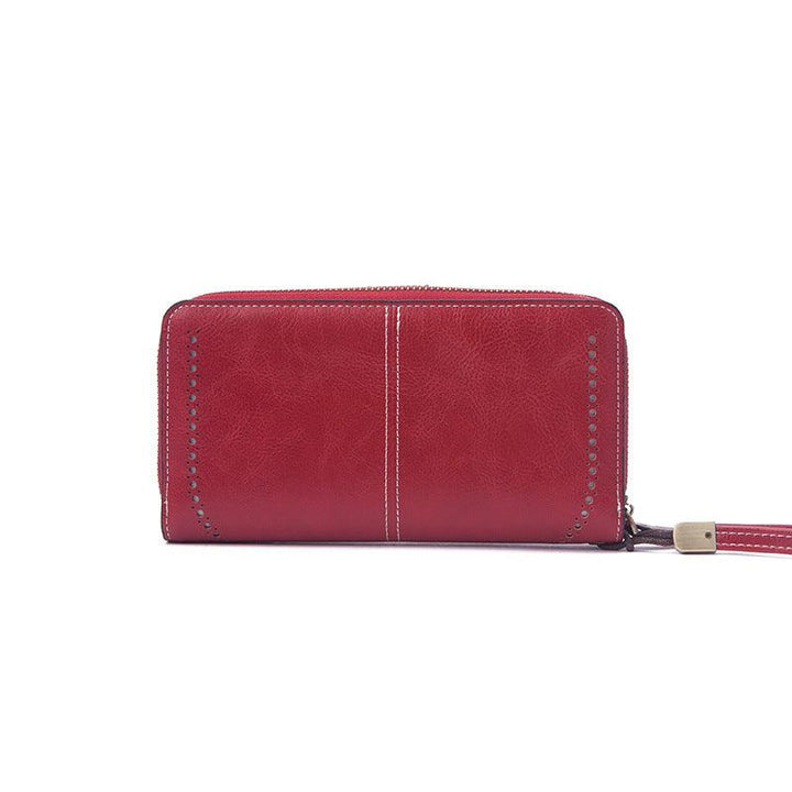 Stylish Retro Minimalism Long Wallet - Mamofa Global Store