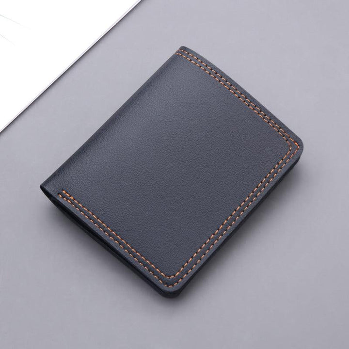 Vertical Men Wallet Is Fashionable And Slim - Mamofa Global Store