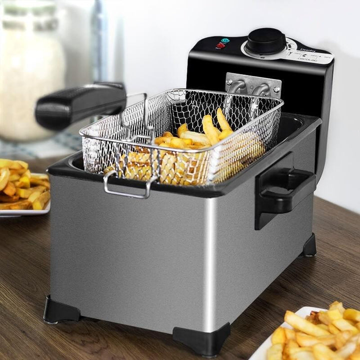 Household 3L French Fries Electromechanical Fryer - Mamofa Global Store