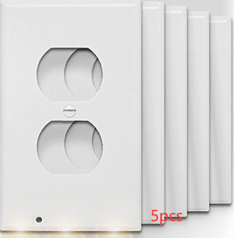 Durable Convenient Outlet Cover Duplex Wall Plate Led - Mamofa Global Store