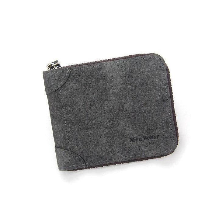 Men's Simplicity Wallet Fashion Frosted - Mamofa Global Store