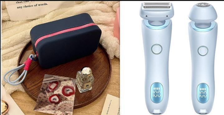 2 In 1 Hair Removal Epilator USB Rechargeable Trimmer - Mamofa Global Store