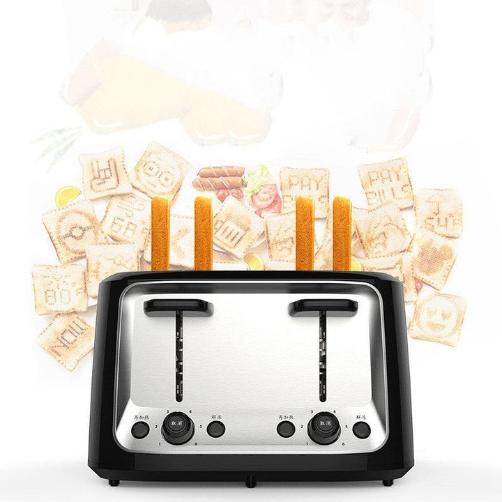 Home Automatic Multifunctional Toaster Four Slot Export - Mamofa Global Store