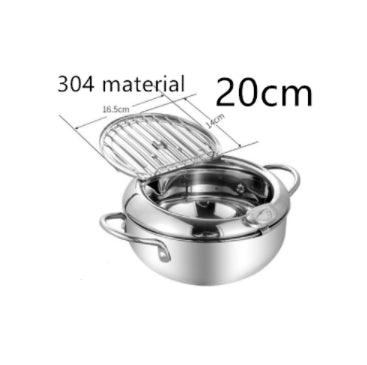 Stainless Steel Telescopic Folding Basket Frying Basket French Fries Degreasing Kitchen Tool - Mamofa Global Store