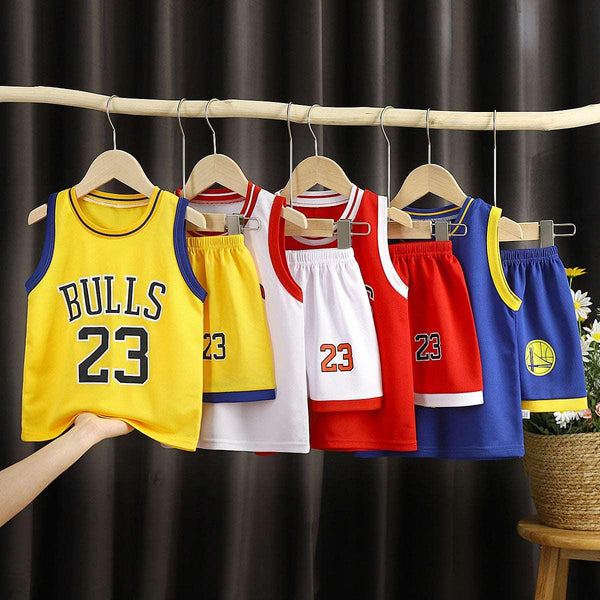 Children's Clothing Sports Basketball Wear Children's Clothing Boys' Suit - Mamofa Global Store