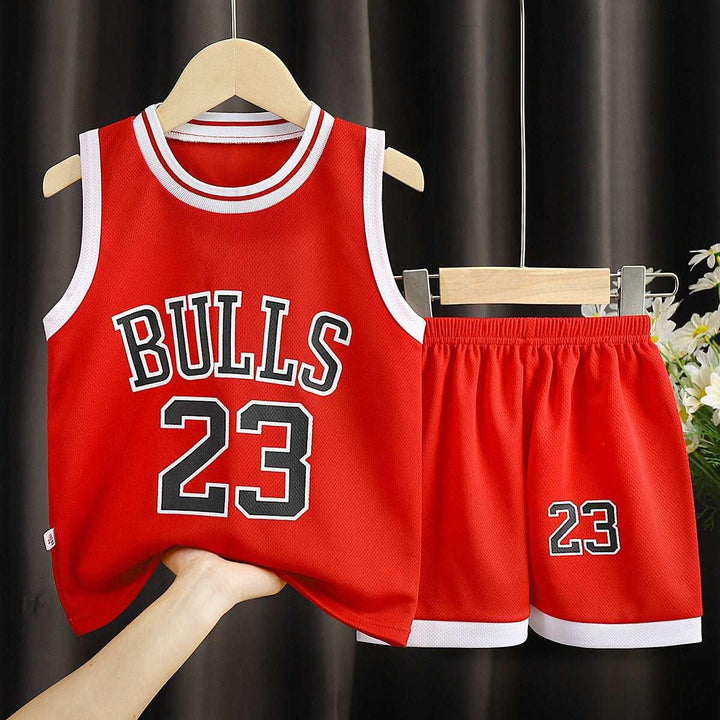 Children's Clothing Sports Basketball Wear Children's Clothing Boys' Suit - Mamofa Global Store