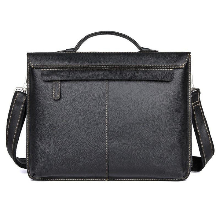 Men's Retro Casual Leather Business Briefcase - Mamofa Global Store