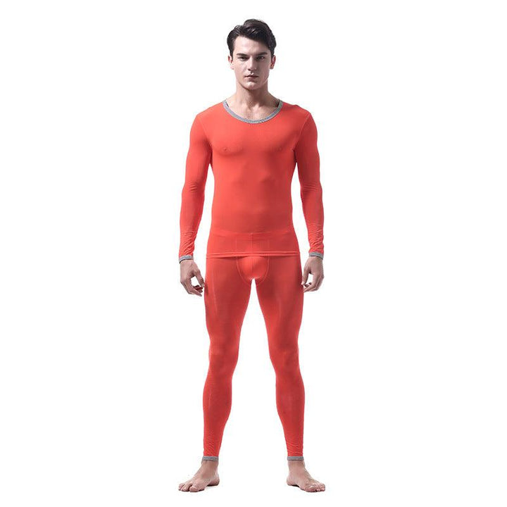 Men's Ice Silk Thermal Underwear Suit - Mamofa Global Store