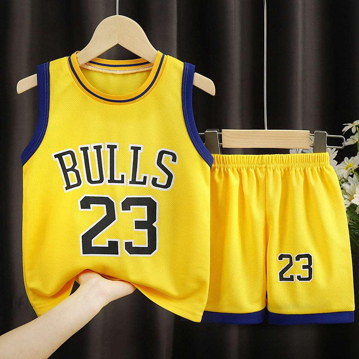 Children's Clothing Sports Basketball Wear Children's Clothing Boys' Suit - Mamofa Global Store