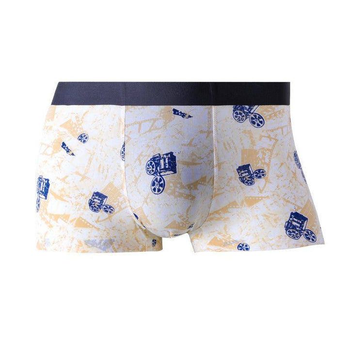 Men's Lightweight Printed Breathable Boxers - Mamofa Global Store