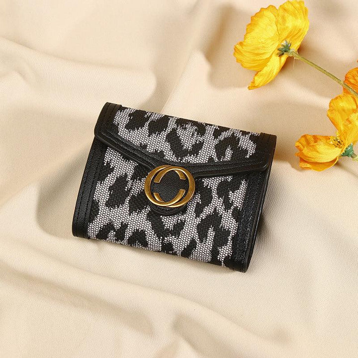 New Leopard Print Women's Wallet Multi-card-slot Coin Purse All-in-one Clutch Card Holder Female - Mamofa Global Store