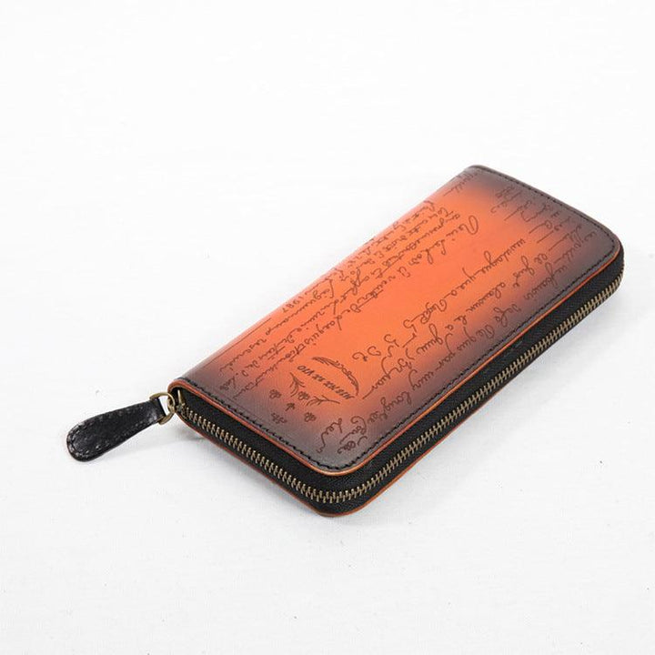 New Handmade Retro Cowhide Wallet For Men - Mamofa Global Store