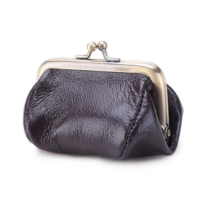 Leather Handmade Mini Storage Coin Purse - Mamofa Global Store