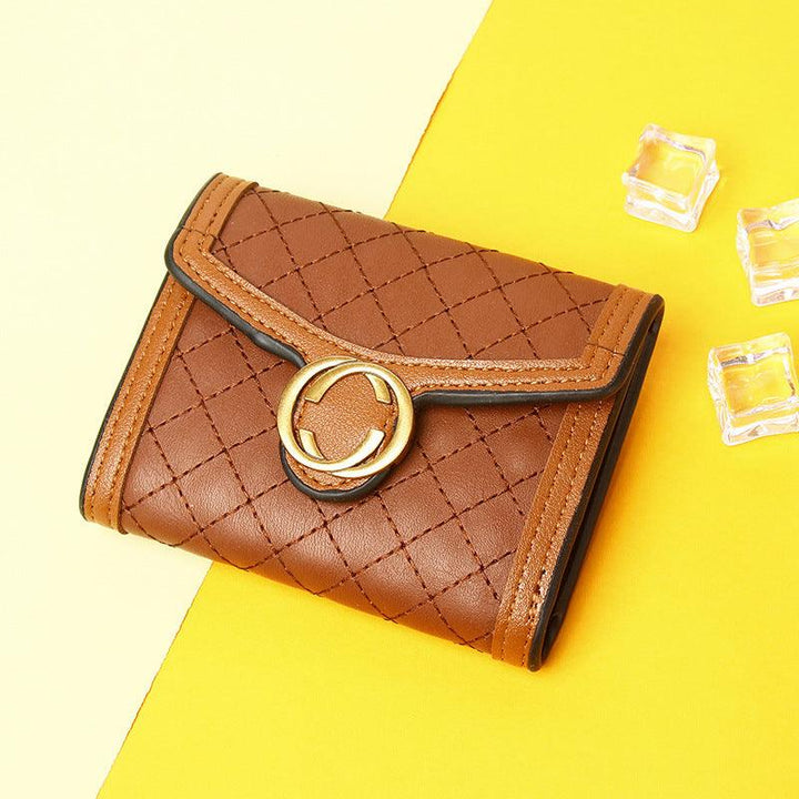 Wallet Multi Card Coin Purse Zeng Color Short Women - Mamofa Global Store