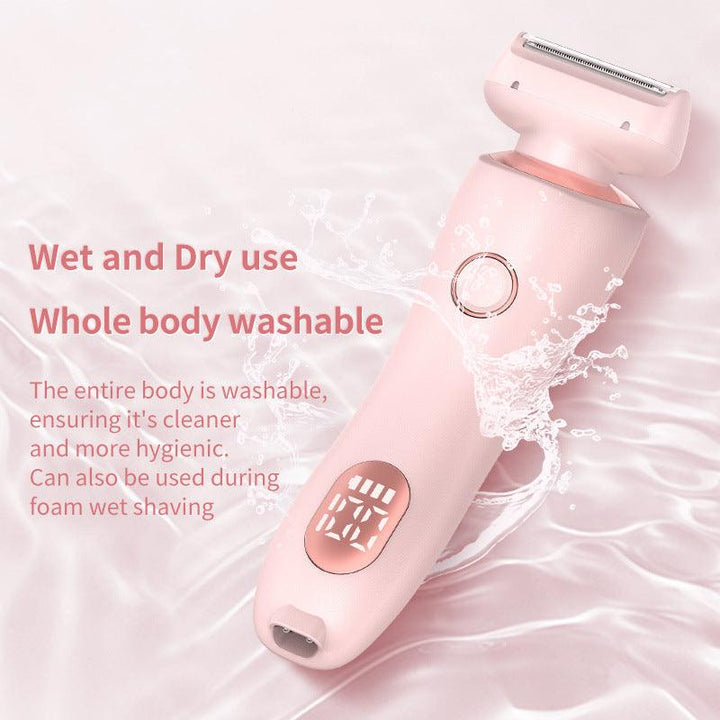 2 In 1 Hair Removal Epilator USB Rechargeable Trimmer - Mamofa Global Store