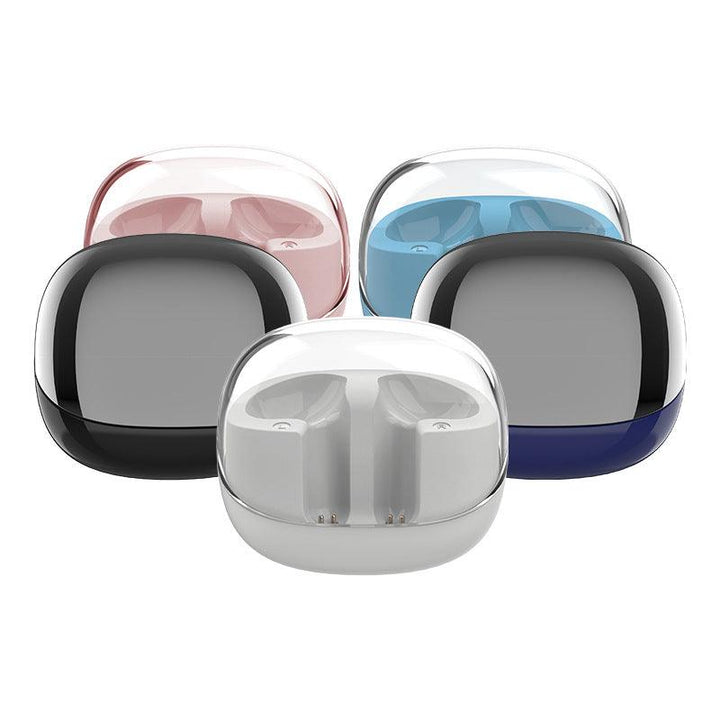 Wireless Bluetooth Headset Transparent Mini Bin - Mamofa Global Store