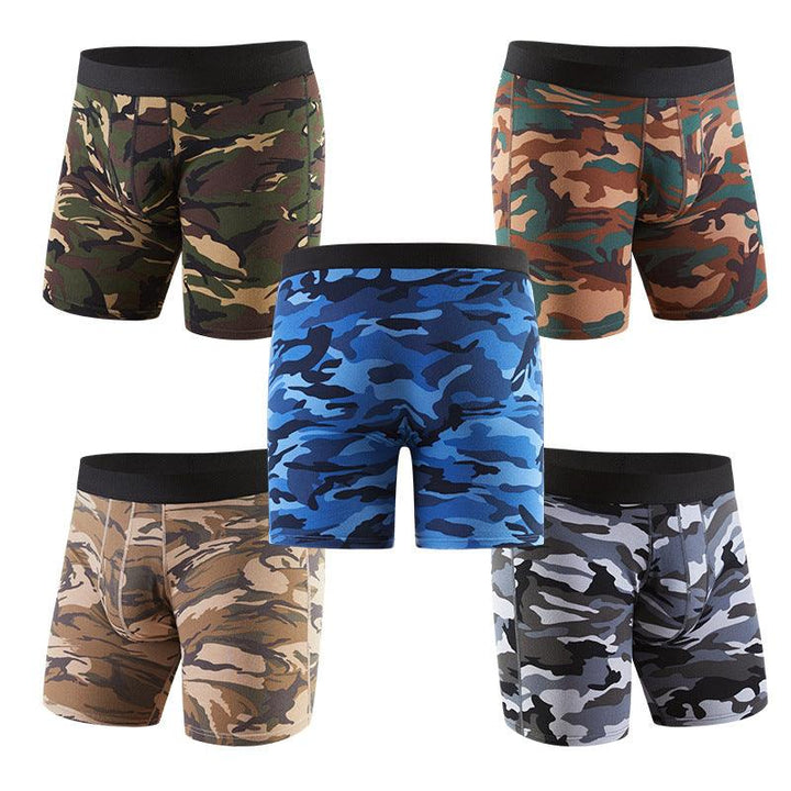 Men's Shorts Lengthened Boxer Briefs - Mamofa Global Store