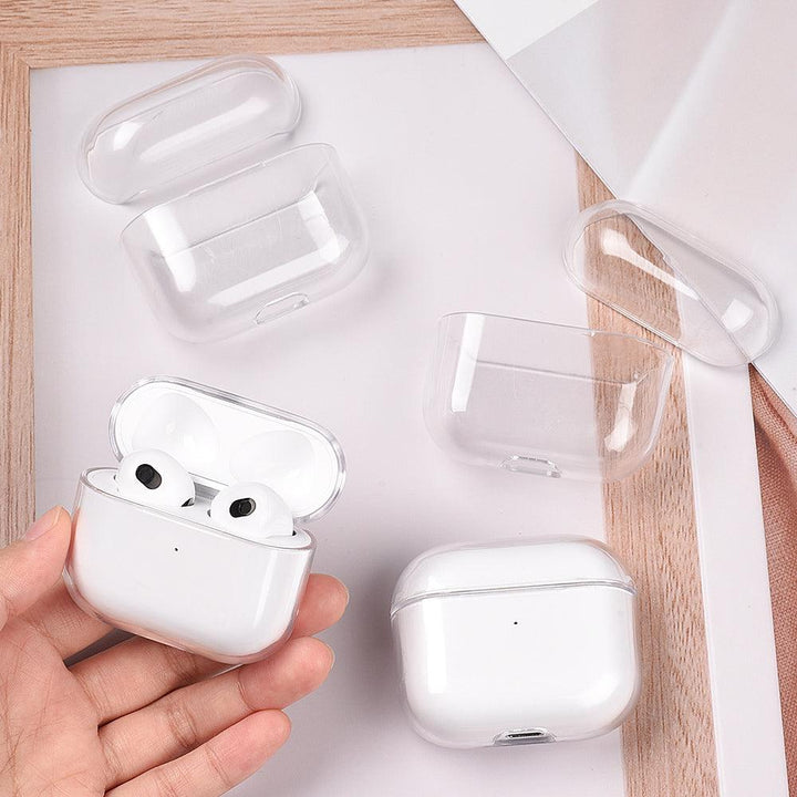 Transparent Case For Airpods 2 3 Pro 1 Case PC Clear Earphone Cover For Air Pods Pro 2 3 1 Earpods Case Charging BOX Shell - Mamofa Global Store