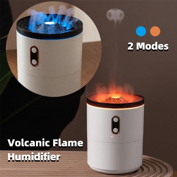 Volcanic Flame Aroma Essential Oil Diffuser USB Portable Jellyfish Air Humidifier Night Light Lamp Fragrance Humidifier - Mamofa Global Store