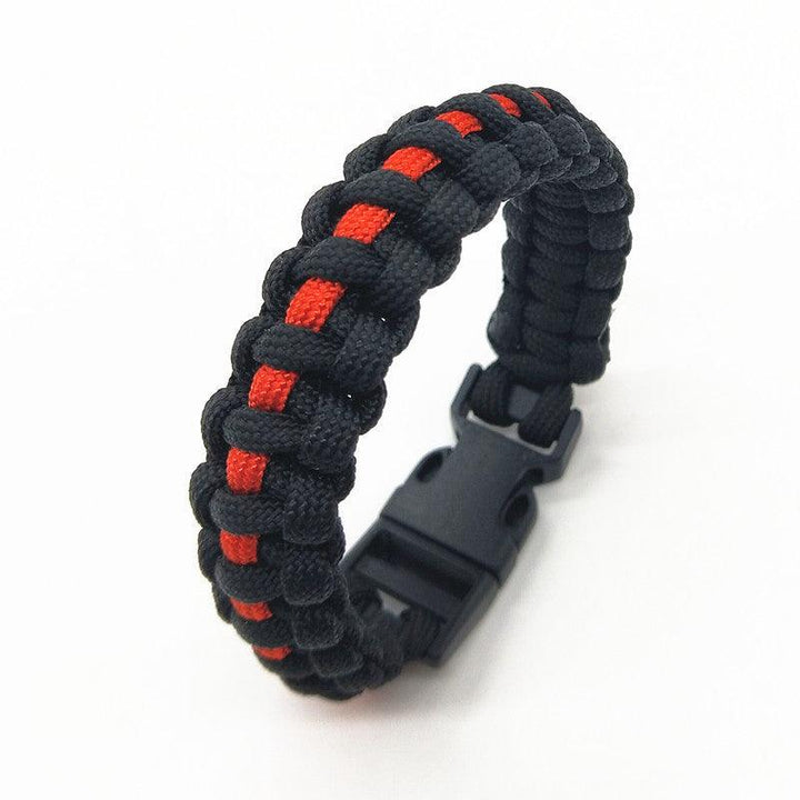 Men's And Women's Blue Line Paracord Bracelet - Mamofa Global Store