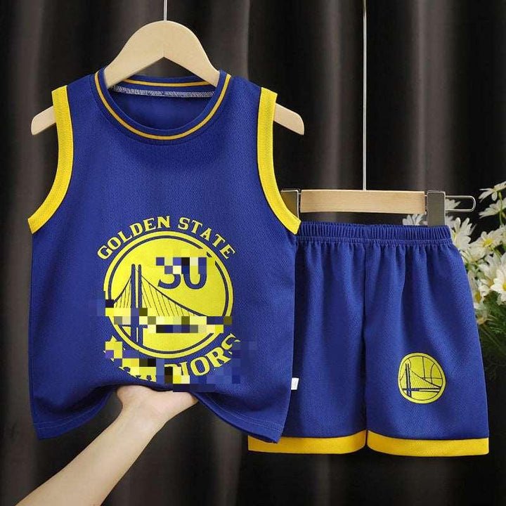 Children's Clothing Sports Basketball Wear Children's Clothing Boys' Suit - Mamofa Global Store