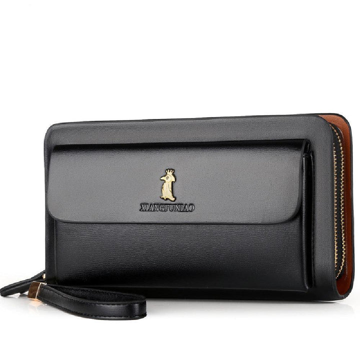 Men's Fashion Business Zipper Wallet - Mamofa Global Store