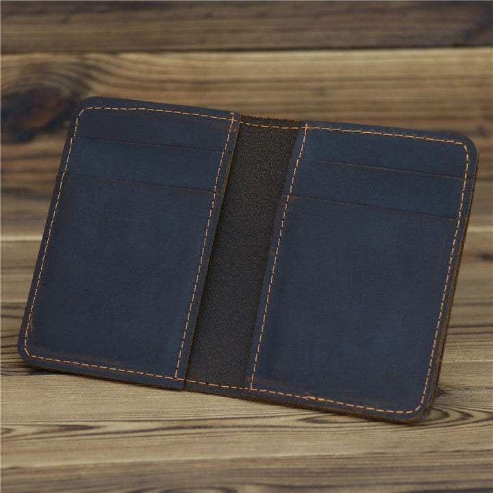 Men's First Layer Of Cowhide Card Case Pocket Simple - Mamofa Global Store