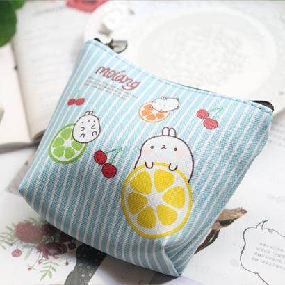 Cute Creative Personalized Cartoon Ladies Short Wallet - Mamofa Global Store