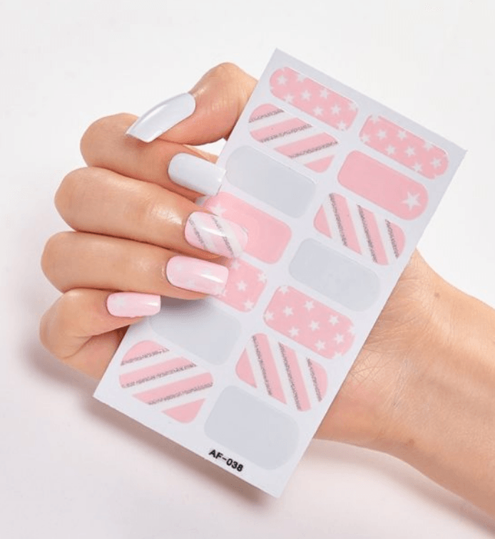 Nail Stickers, Nail Polish Glue, Full Nail Stickers - Mamofa Global Store