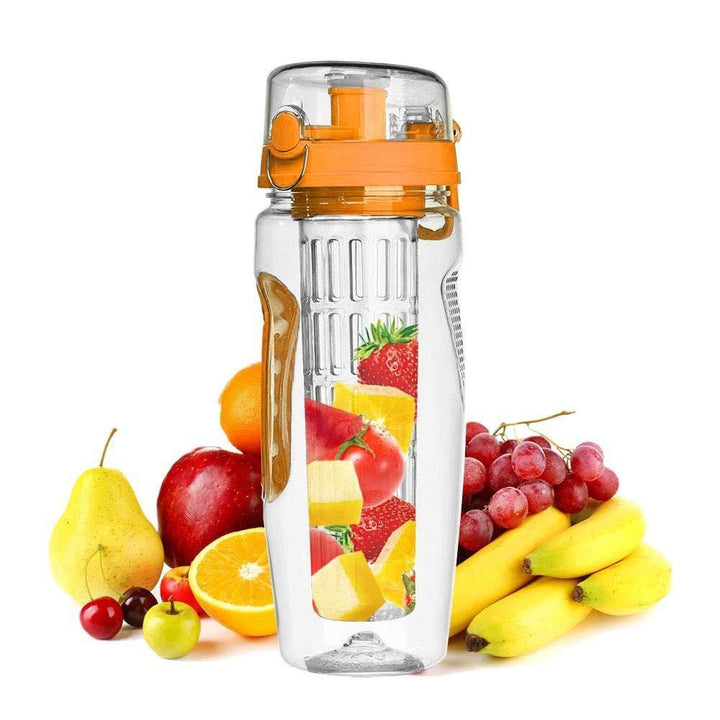 Sports Water Bottle with Fruit Infuser - Mamofa Global Store