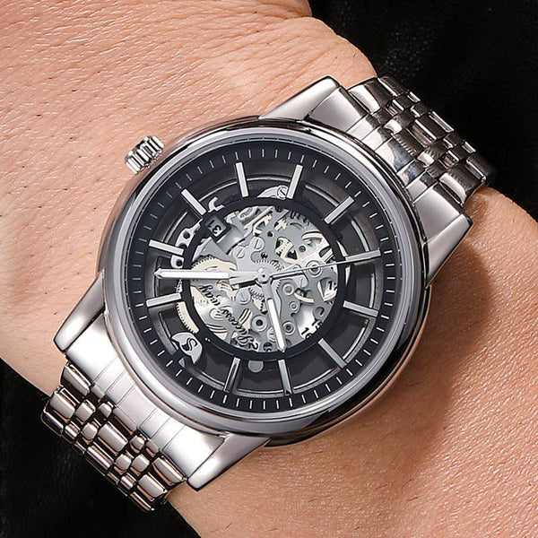 Business Fashion Men's Hollow Watch - Mamofa Global Store