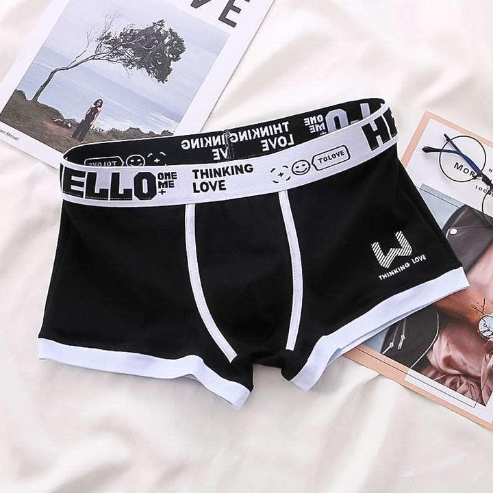 Men's Boxers Trendy Breathable Contrast Color - Mamofa Global Store