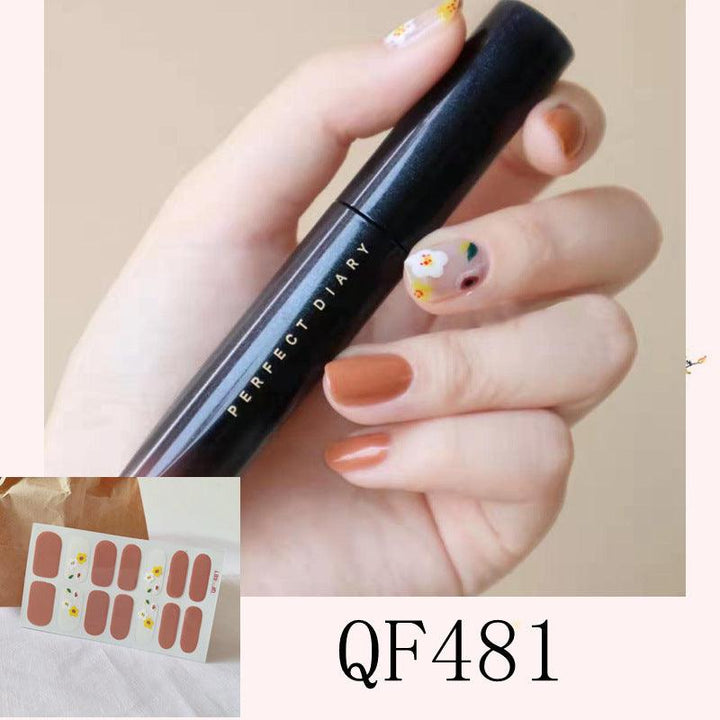 Nail Sticker 3D Diamond Nail 14 Stickers Waterproof Nail Sticker Full Sticker For Pregnant Women - Mamofa Global Store