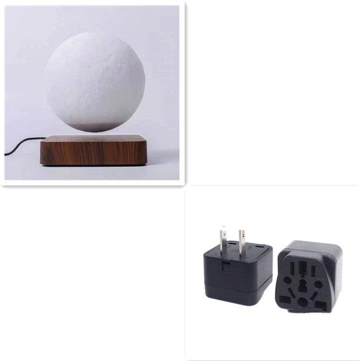 Magnetic Levitation Table Lamp Moon Light 3D Printing Planet Night Light - Mamofa Global Store