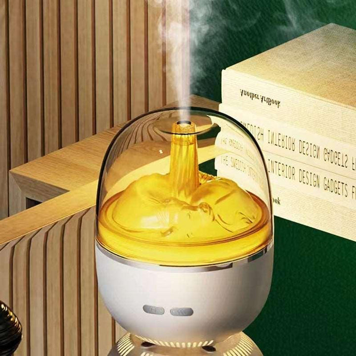 Air Humidifier Essential Oil Ultrasonic Aromatherapy Atomizer Colorful Light Heavy Fog Volume Office Home Accessories - Mamofa Global Store