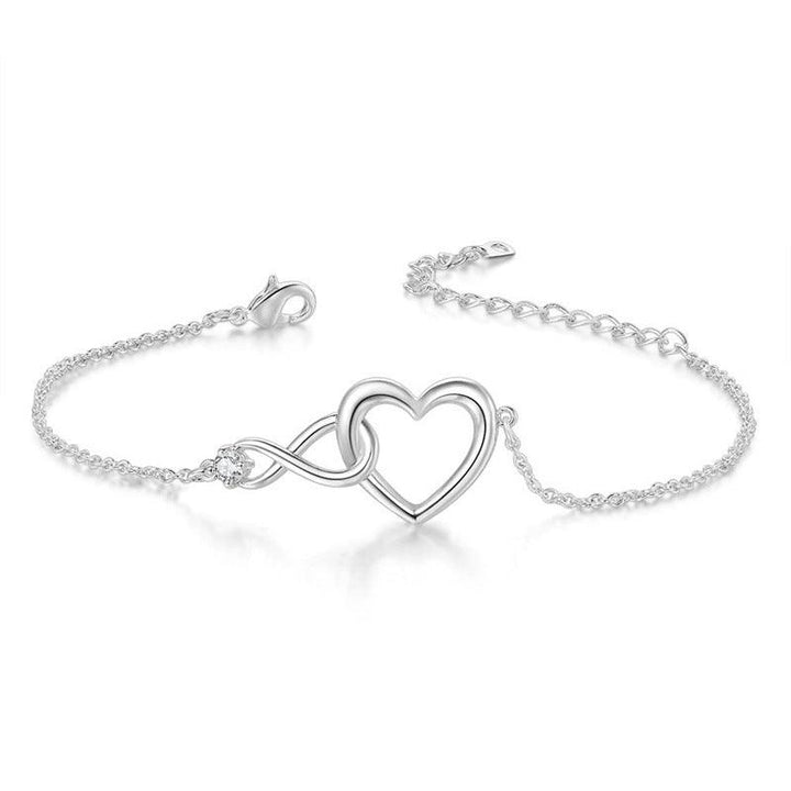 Heart-shape Bracelet Fashion Versatile Love Bracelet Gift For Girlfriend Valentine's Day - Mamofa Global Store