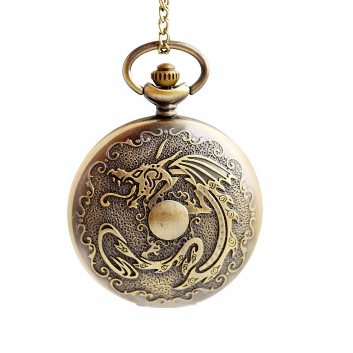 Dragon Bone Stone British Pocket Watch Casual Clothing Accessories - Mamofa Global Store