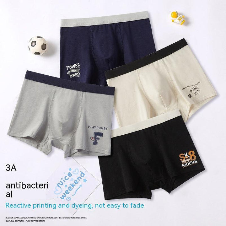 Student Boy Pure Cotton Panties Shorts - Mamofa Global Store